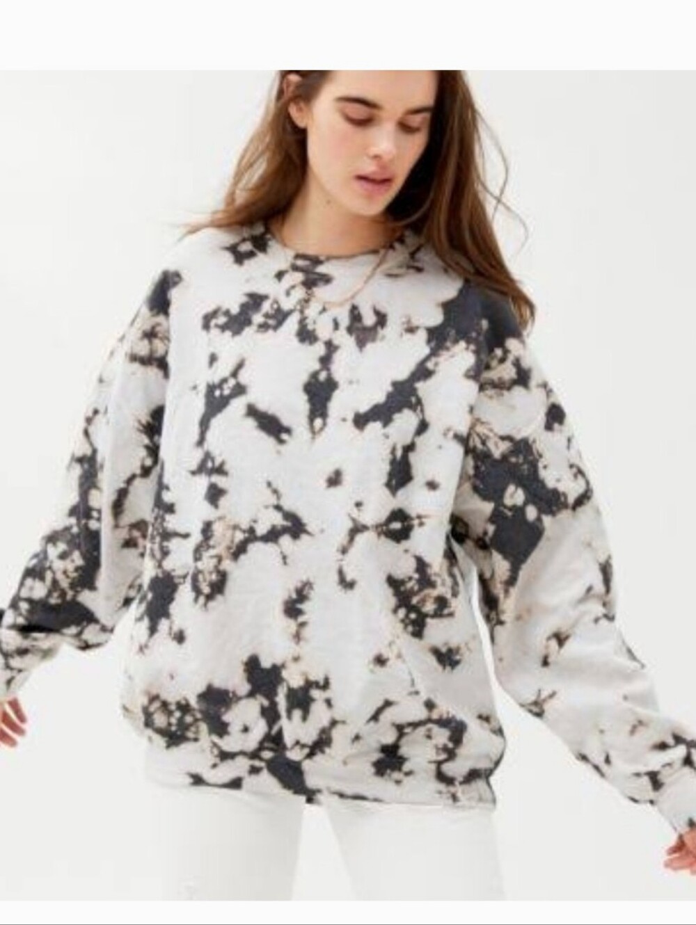 Urban Outfitters Oversized Tie-dye Sweatshirt